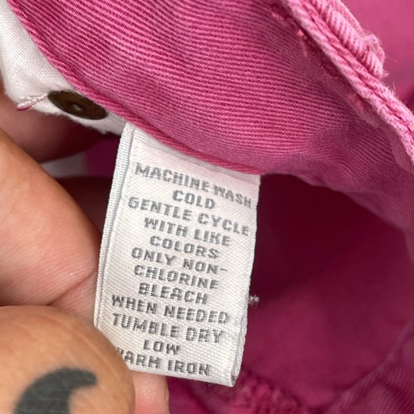 Charter Club Pink Khaki High Waisted Pants EUC Size 10 - Picture 7 of 7